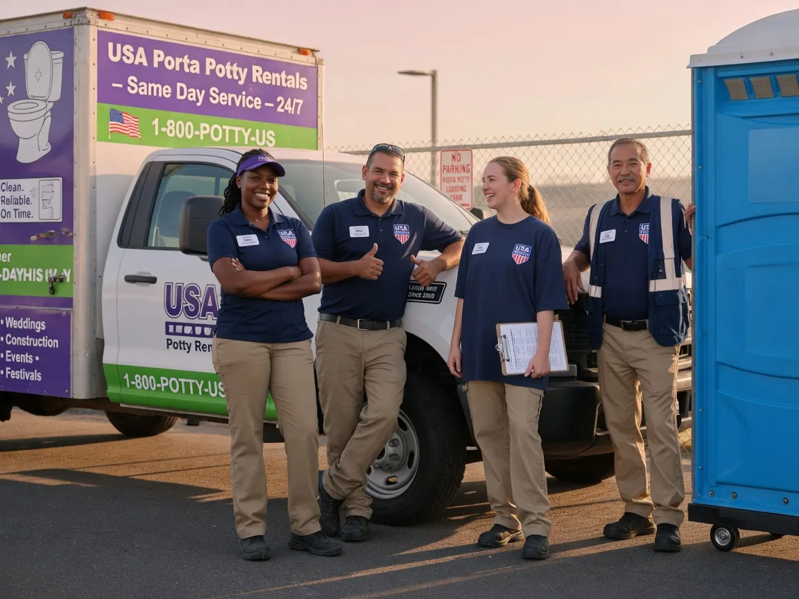 Porta Potty Rental company in Wickenburg, AZ